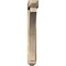 Ekena Millwork Thorton Arts and Crafts Rough Sawn Bracket w/ Offset Brace, Douglas Fir, 6"W x 34"D x 42"H BKT0604X34X42THR03RDF - alternate 4